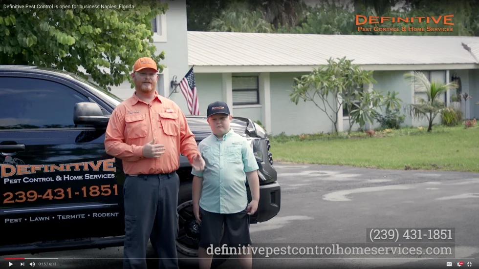 Definitive Pest Control is open for business Naples, Florida