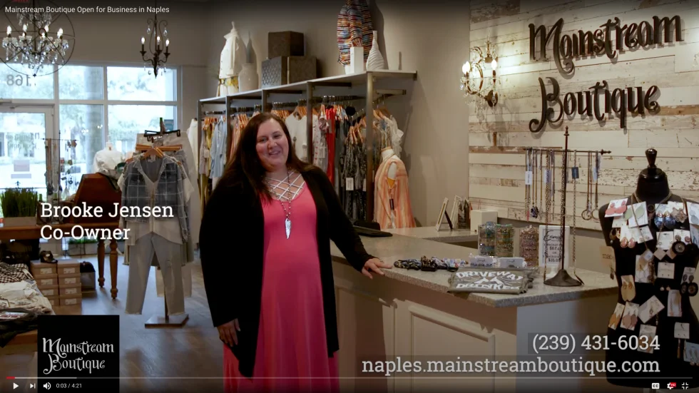 Mainstream Boutique Open for Business in Naples